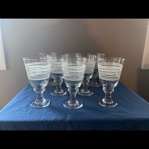 Pfaltzgraff Cappuccino Water Glasses/Goblets